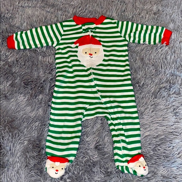 Carter’s Baby PJ’s Christmas Onsies Set sz 3months - Picture 2 of 6